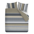 Beddinghouse dekbedovertrek flanel Nyls Blauw
