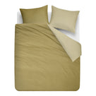 Beddinghouse dekbedovertrek flanel Warm geel