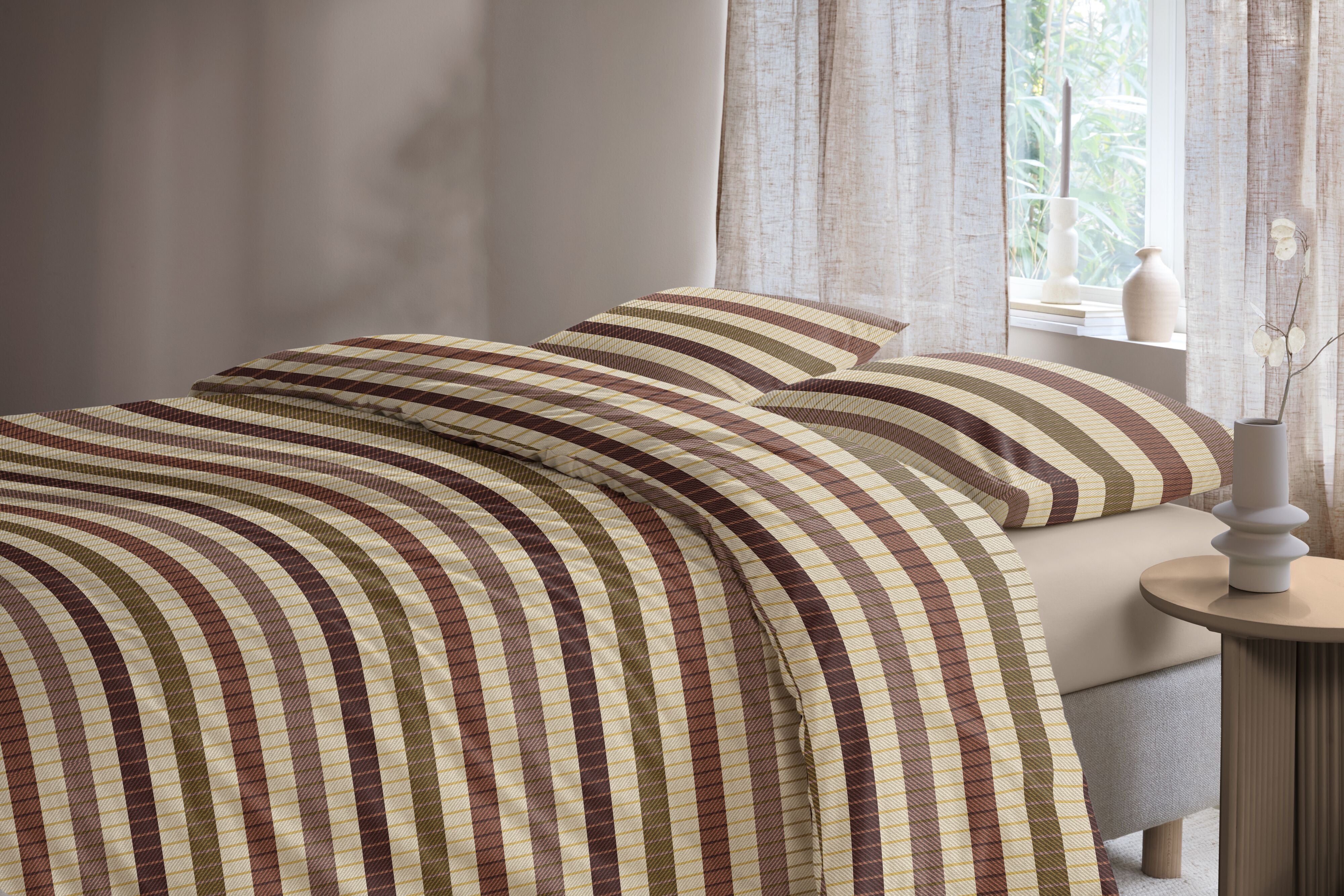 Beddinghouse dekbedovertrek flanel Bo Terra