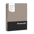 Bonnanotte hoeslaken duo split jersey elastan taupe