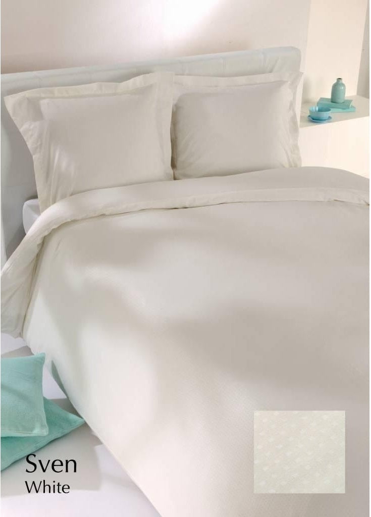 Carlina Dekbedovertrek Dekbedovertrek Satijn Sven White