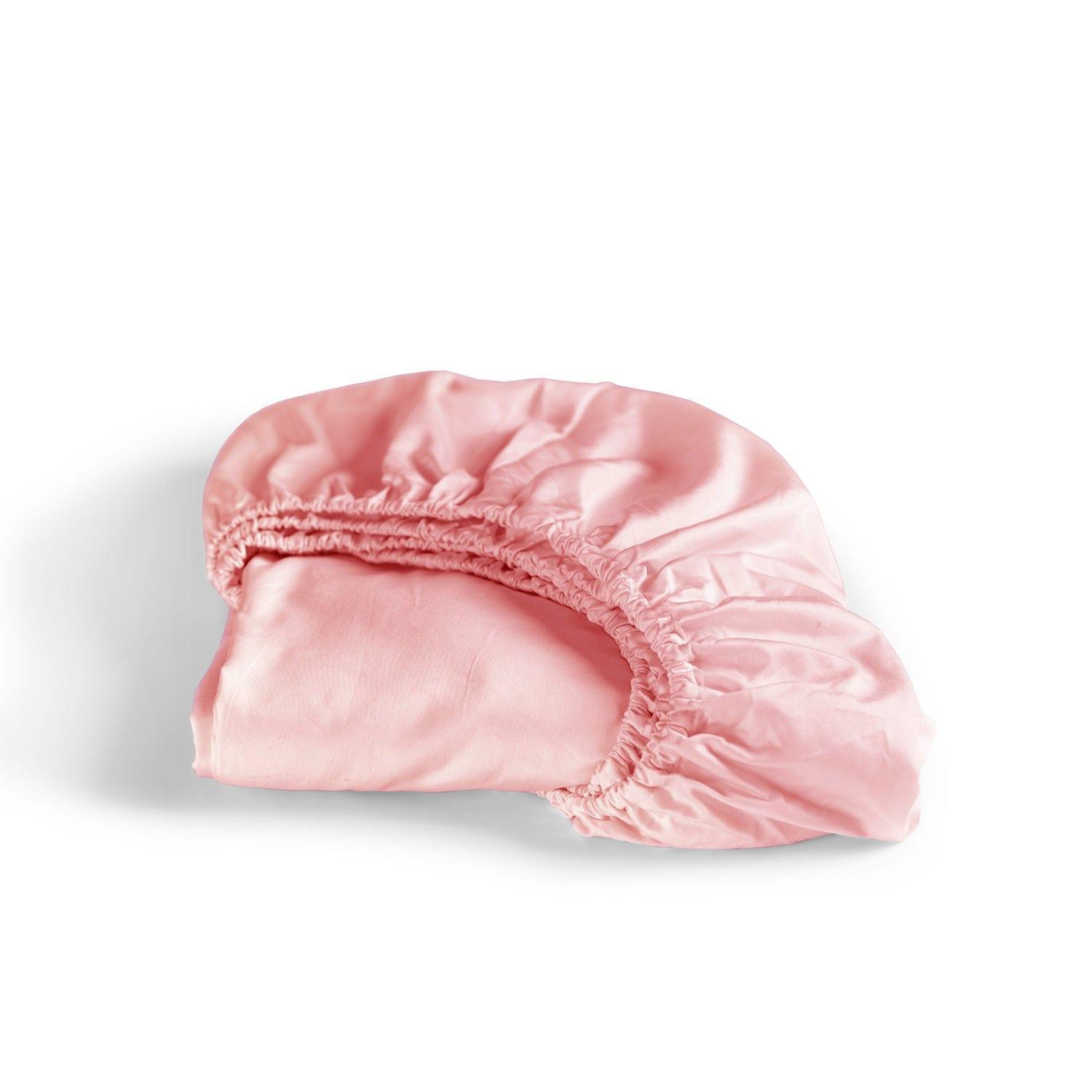 Cinderella Hoeslaken 100 x 200 cm / Rose Pink Cinderella Hoeslaken Sundays Satijn