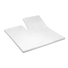 Cinderella Single-Split topper hoeslaken Sundays White satijn