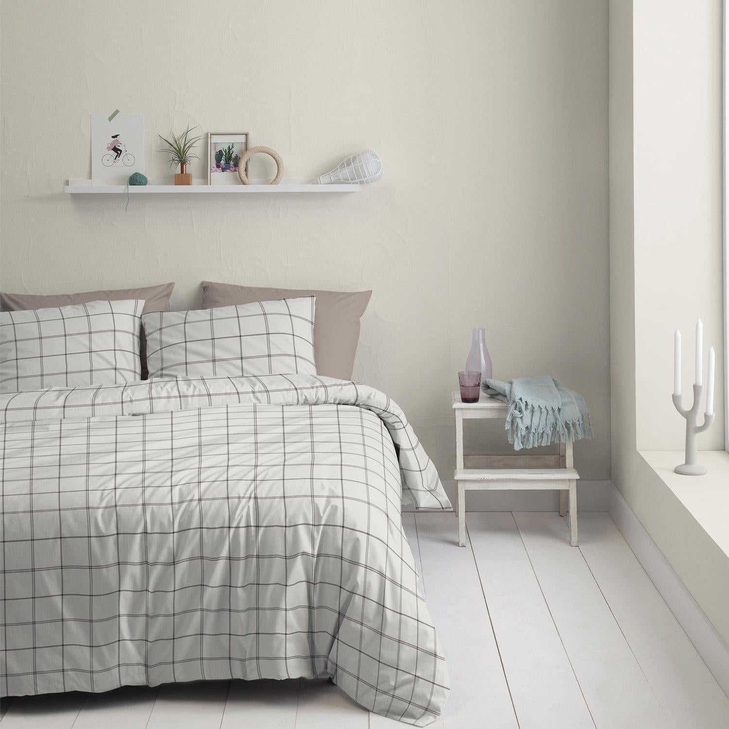 Cinderella Dekbedovertrek Dekbedovertrek Flanel Kody Off White