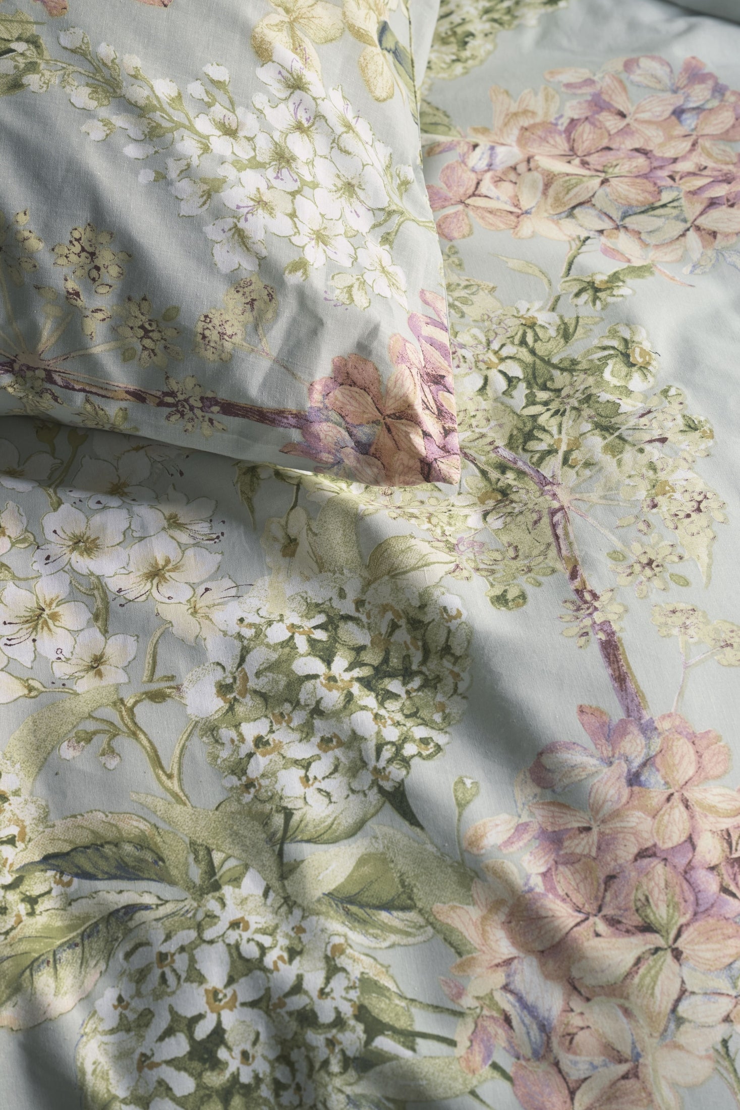 Ariadne at Home Dekbedovertrek Katoen Corsage - Groen