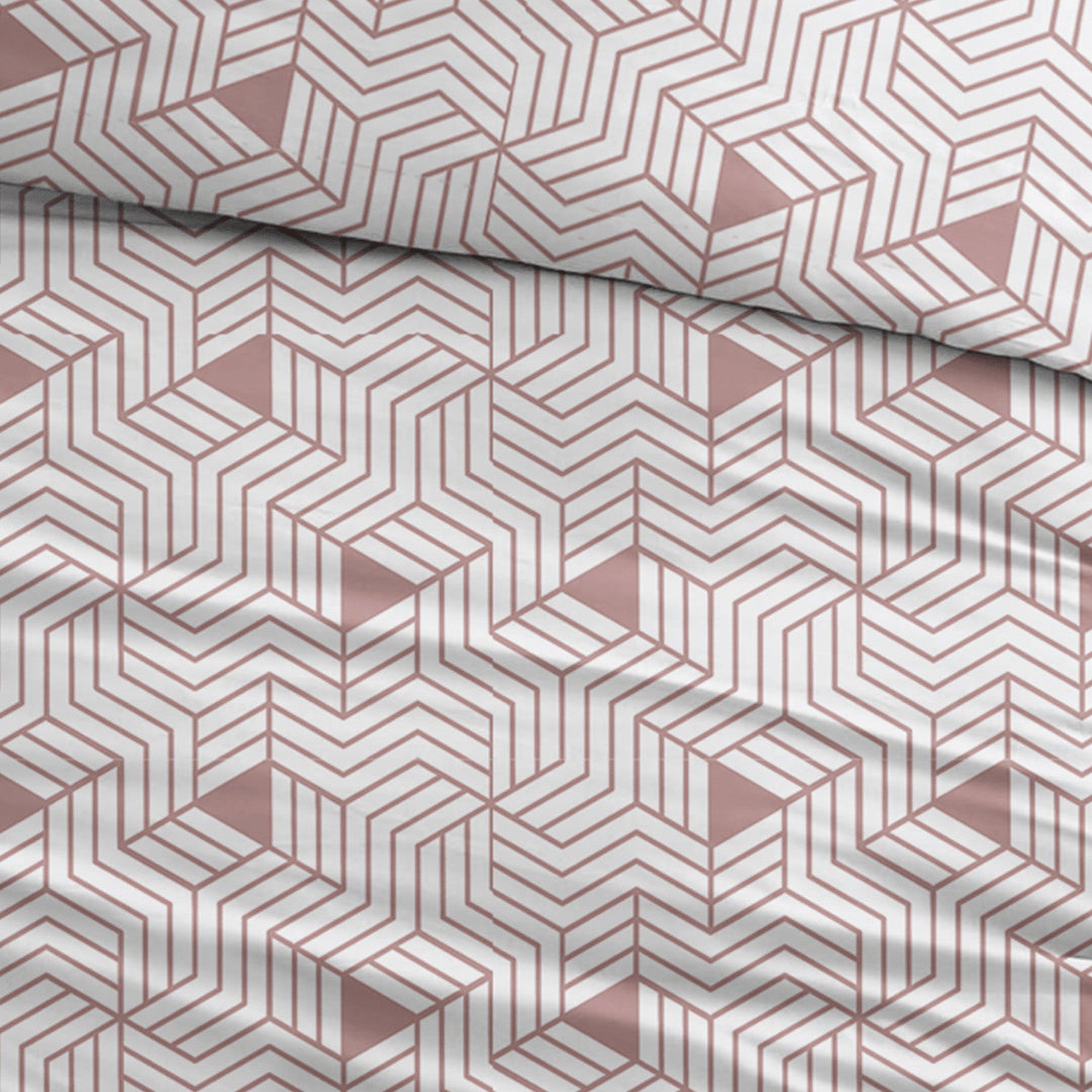 Sleepnight dekbedovertrek katoen Celine Pink