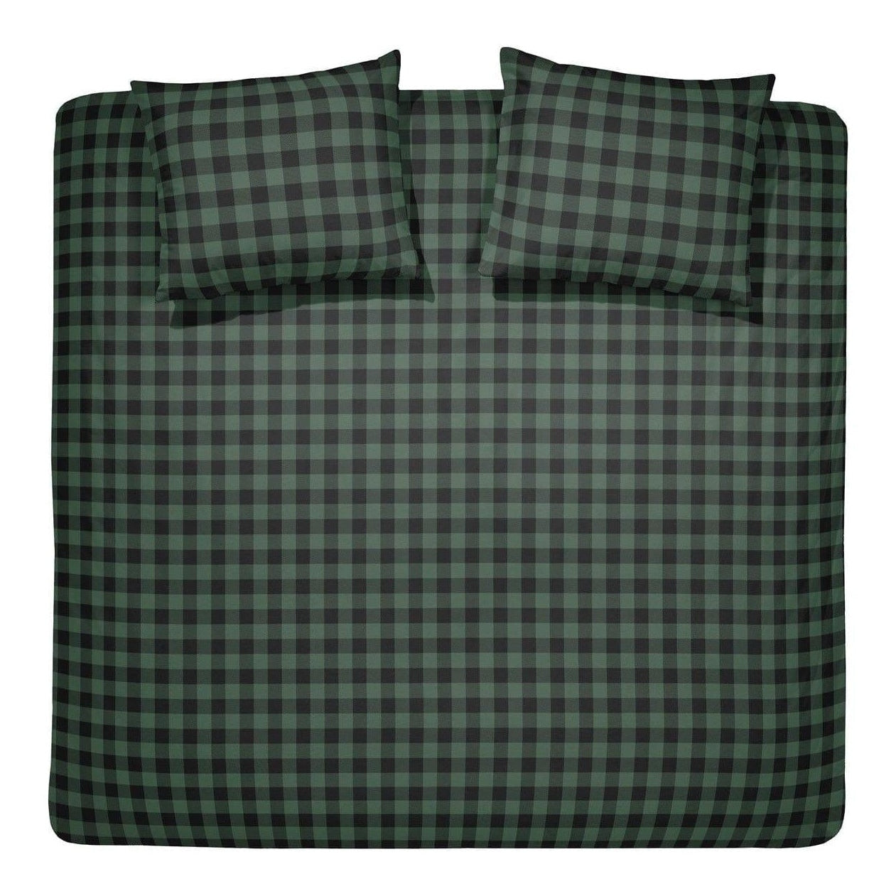 Damai Dekbedovertrek Dekbedovertrek Flanel Timber Green