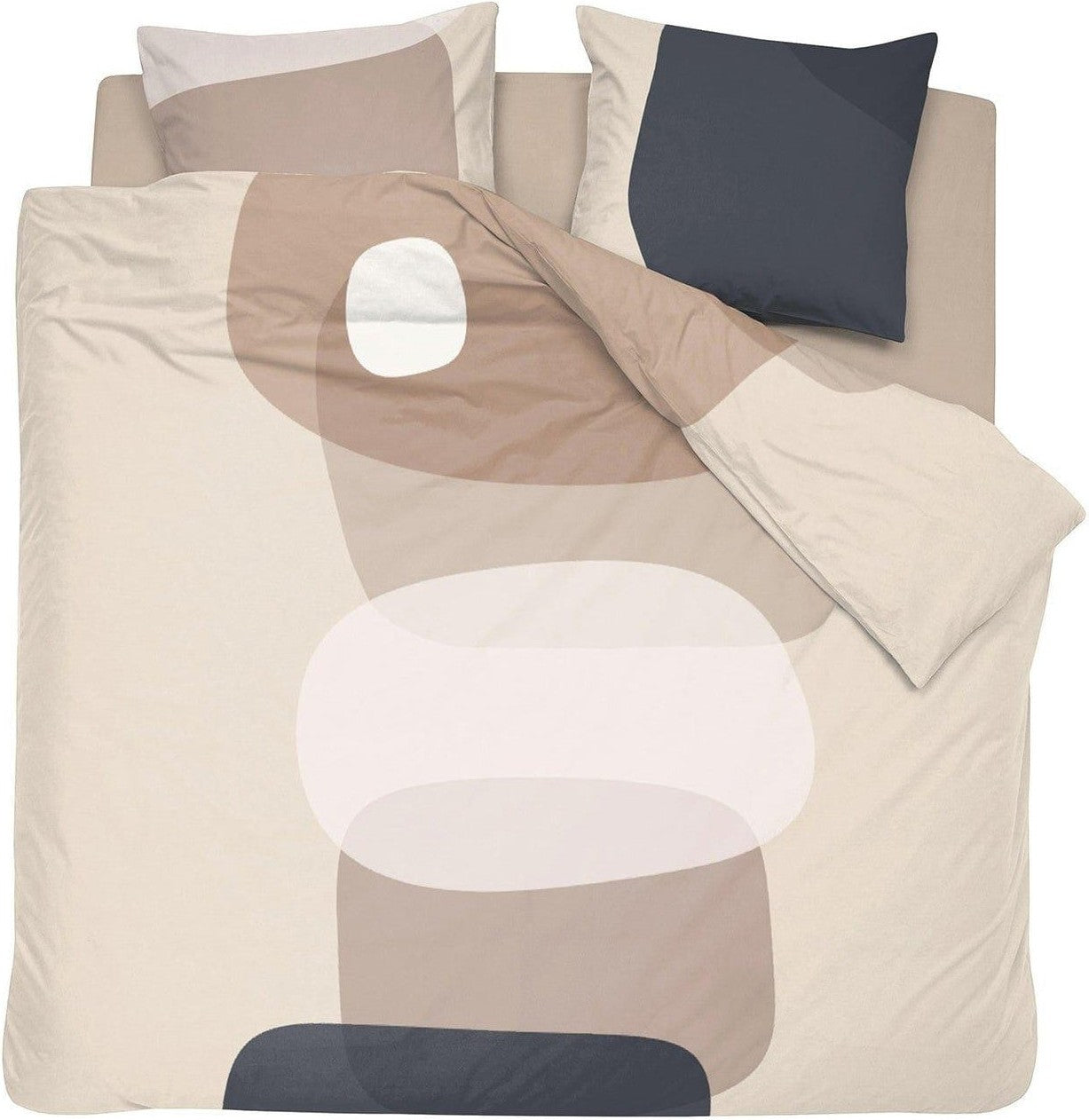 Damai Dekbedovertrek Dekbedovertrek Katoen Miro Double Cream