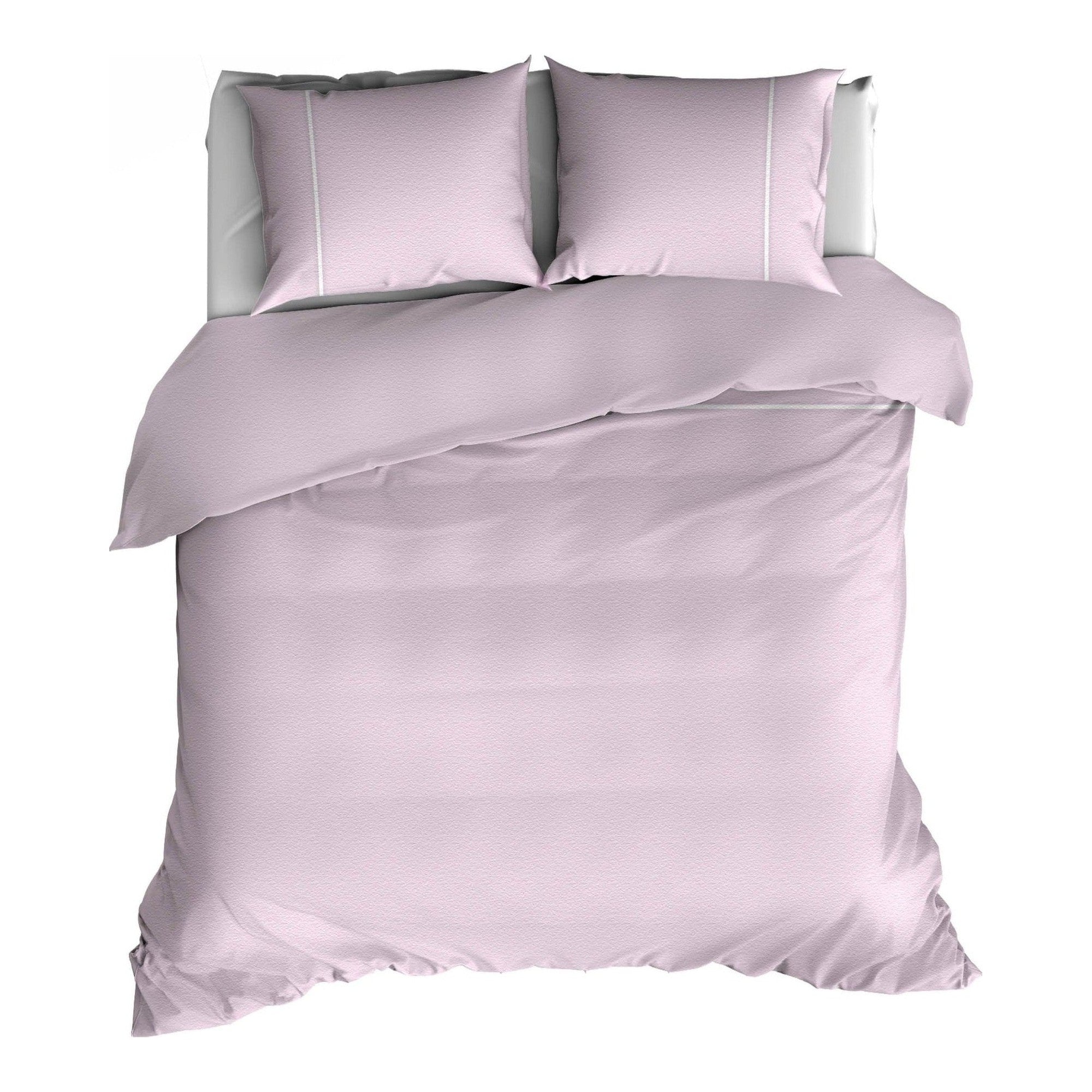 Romanette dekbedovertrek flanel Duchesse roze
