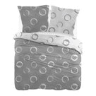 Sleepnight Lakenset flanel Lieve Grey