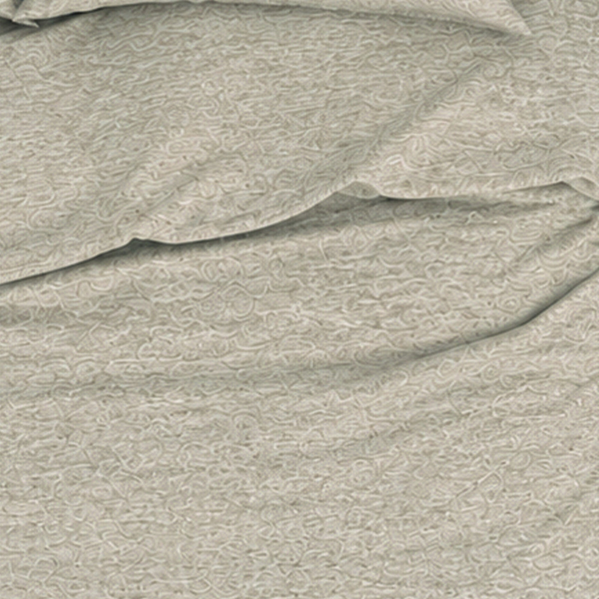 Romanette Dekbedovertrek Jersey Melange Beige