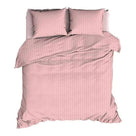 Satin d'Or dekbedovertrek satijn Satijnstreep Crystal Rose