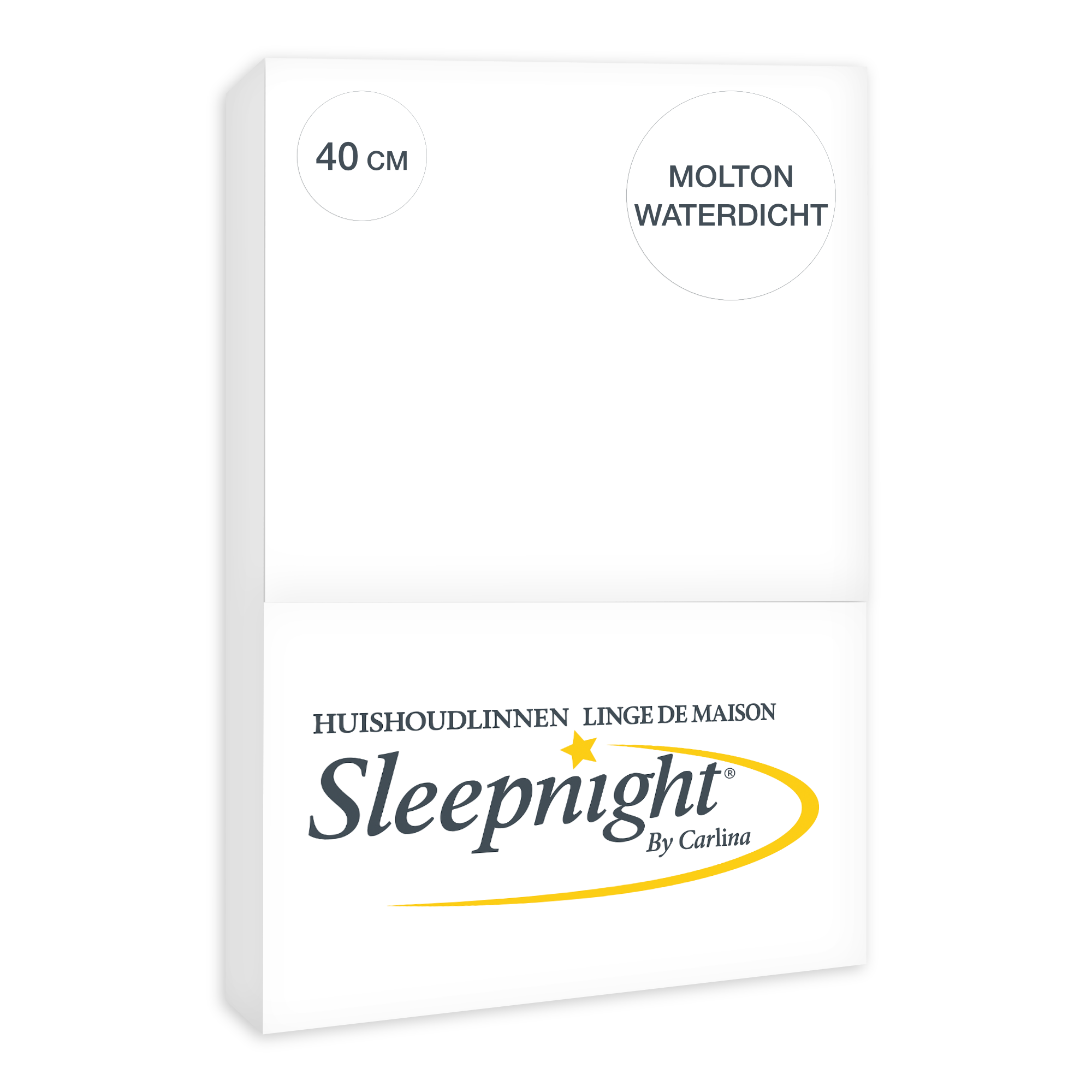 Sleepnight Derby Waterdichte Molton Matrasbeschermer 40 cm