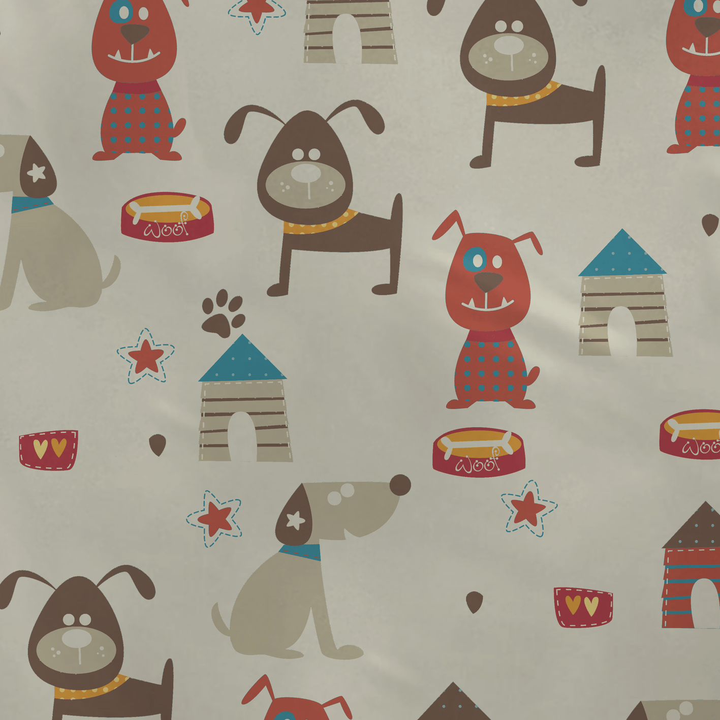 Bettbezug Cotton Dogs