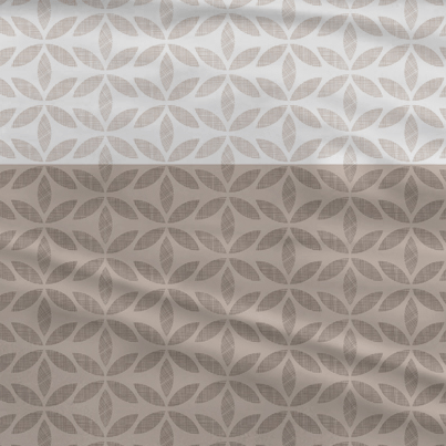 Sleepnight Dekbedovertrek Flanel Elke Taupe
