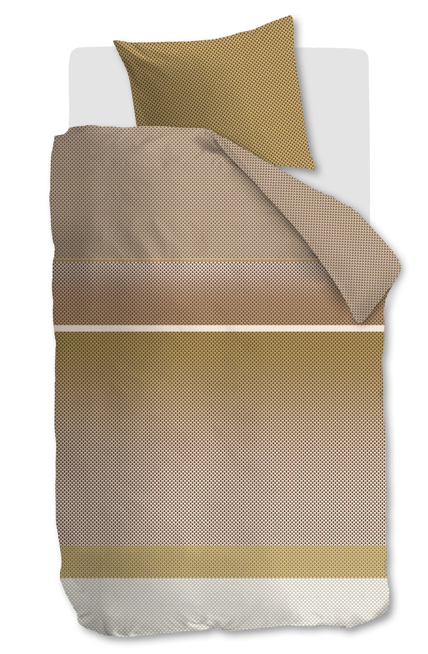 Beddinghouse Dekbedovertrek Satijn Elvi - Goud