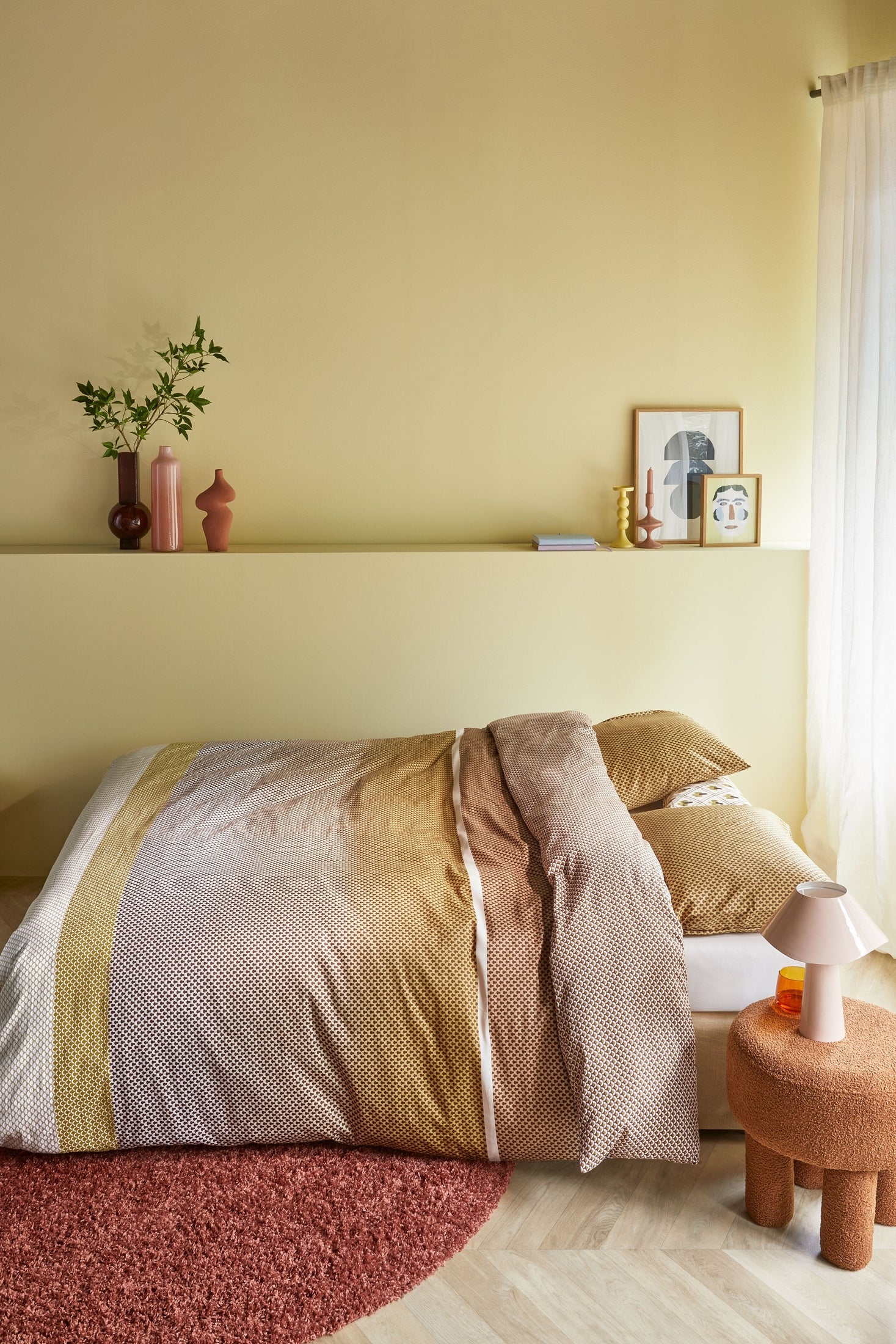 Beddinghouse Dekbedovertrek Satijn Elvi - Goud