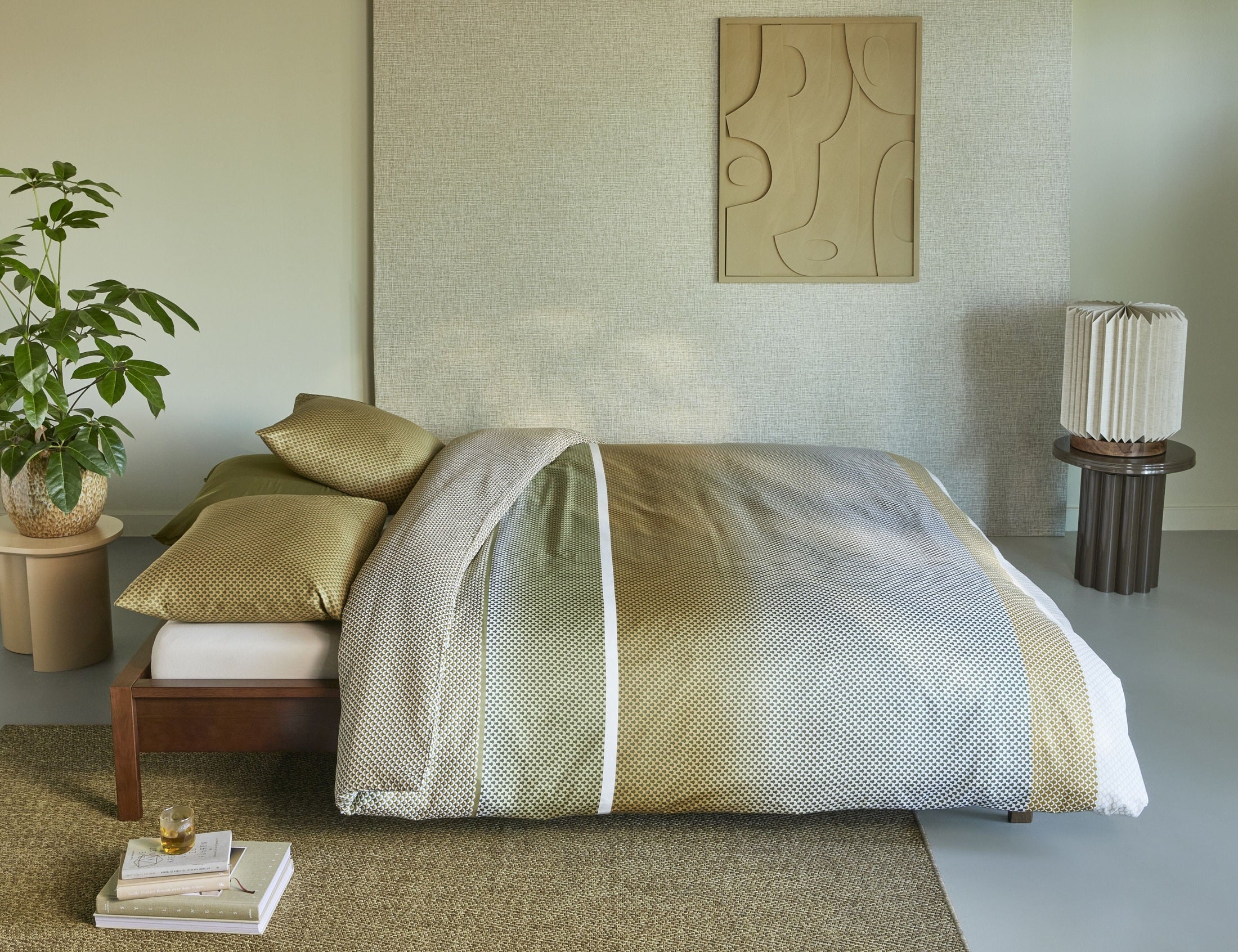 Beddinghouse Dekbedovertrek Satijn Elvi - Groen