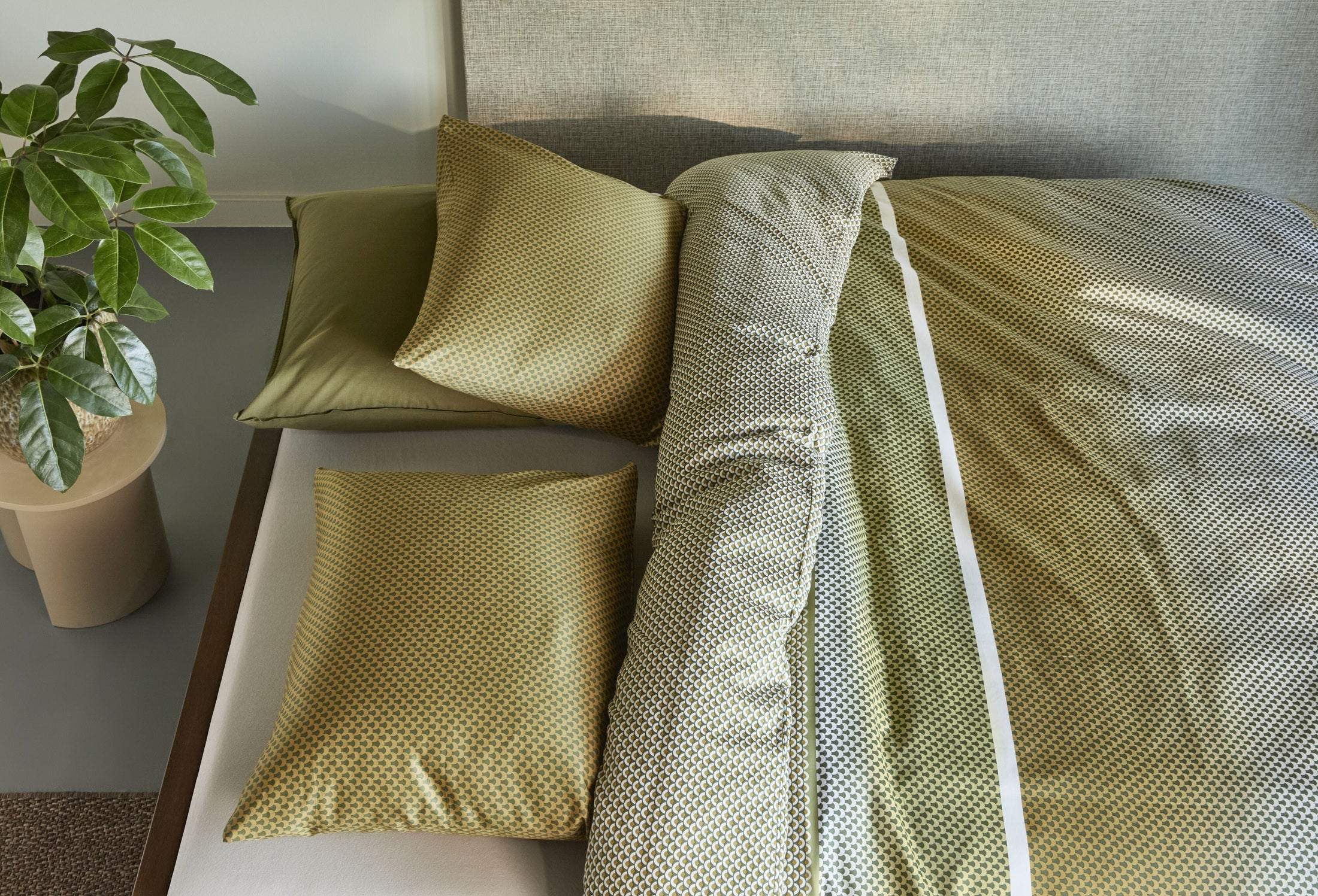 Beddinghouse Dekbedovertrek Satijn Elvi - Groen