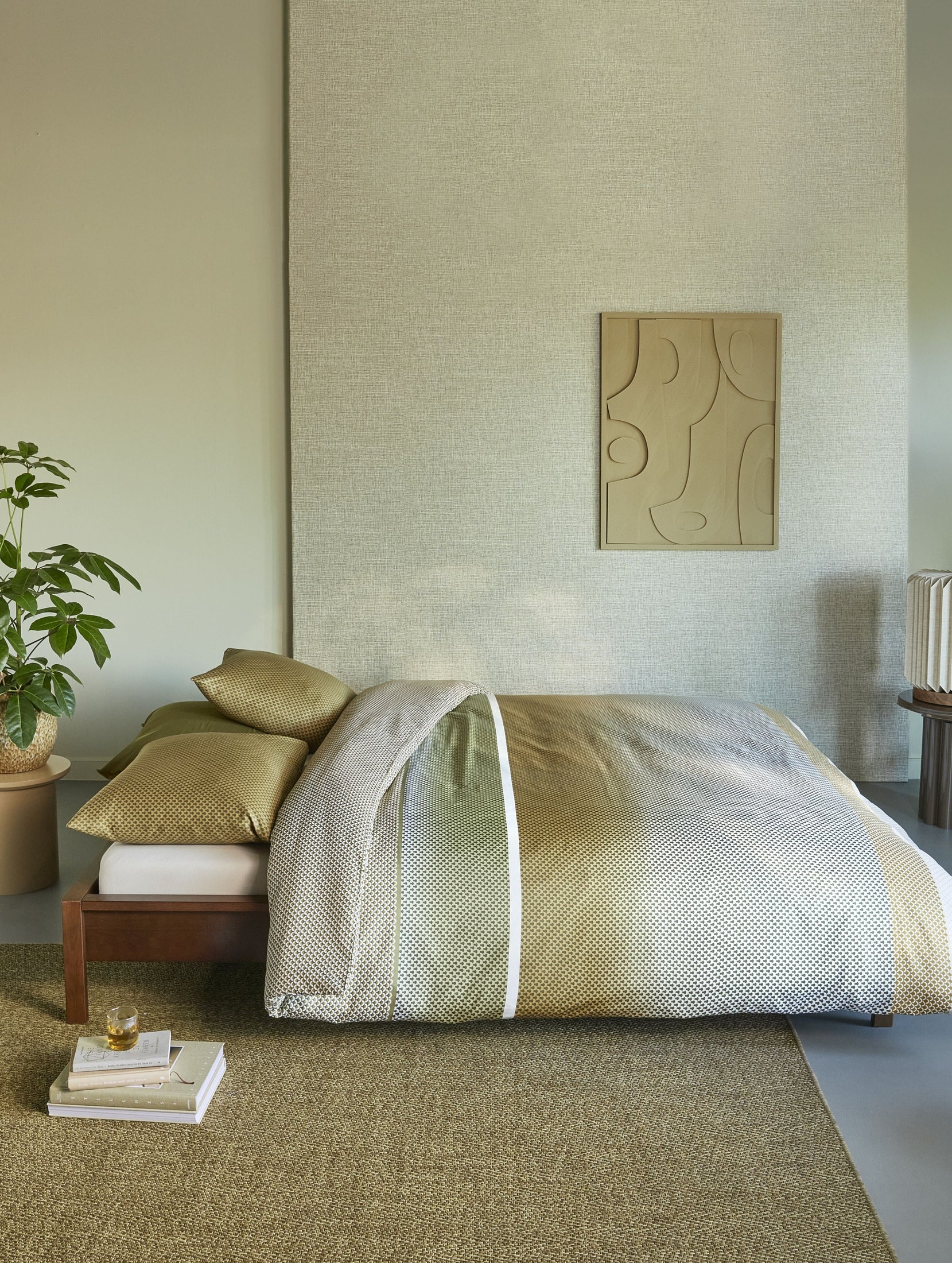 Beddinghouse Dekbedovertrek Satijn Elvi - Groen