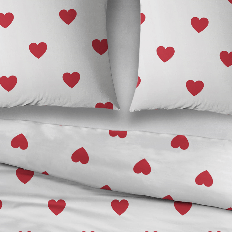 Cotons Housse de couette Flanelle Evi