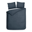 Heckettlane dekbedovertrek Punto Maritime Blue satijn