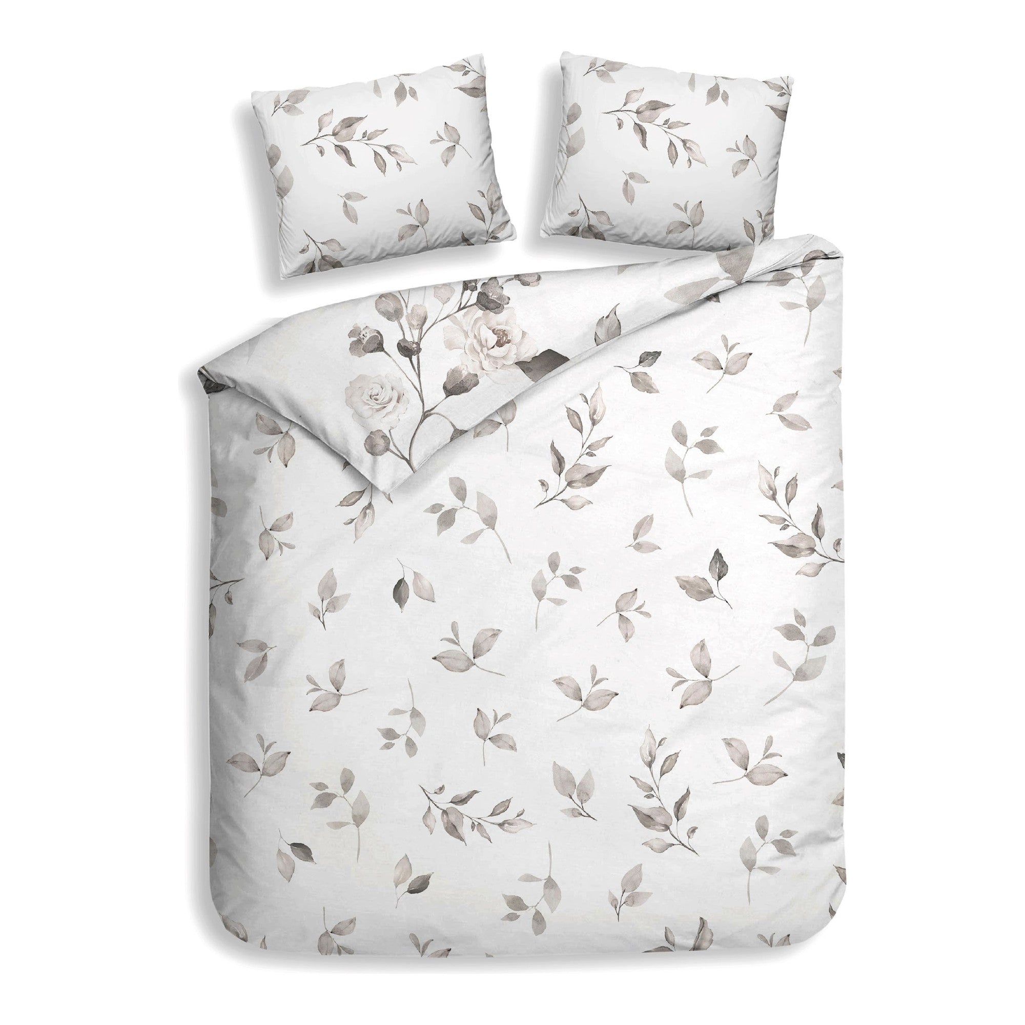 Heckettlane dekbedovertrek Amara Beige katoen-satijn