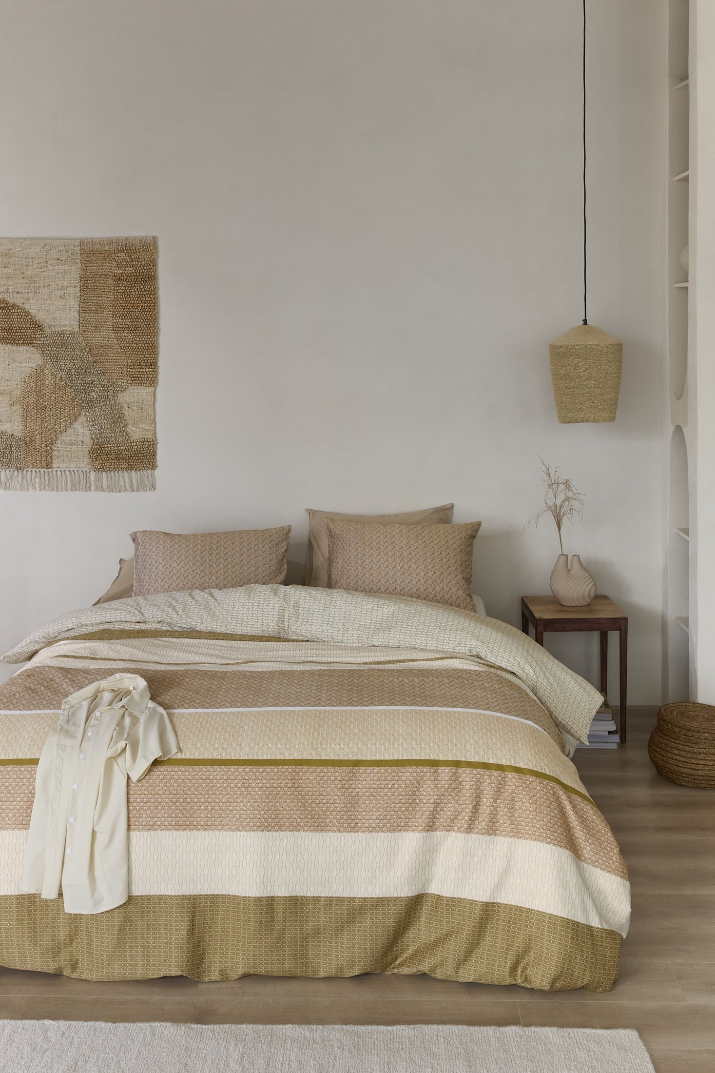 Beddinghouse Dekbedovertrek Satijn Hilde - Naturel