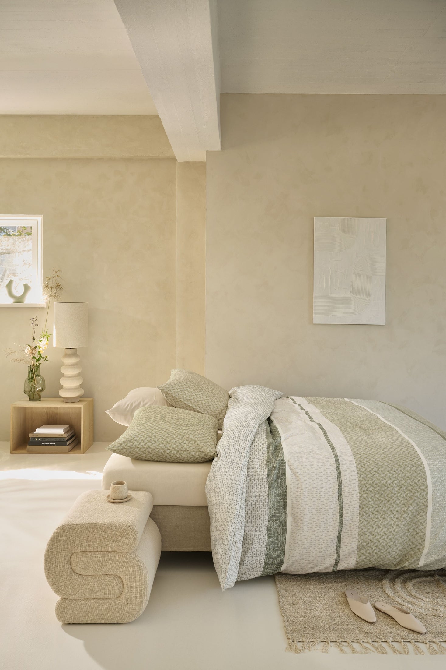 Beddinghouse Dekbedovertrek Satijn Hilde - Grey Green