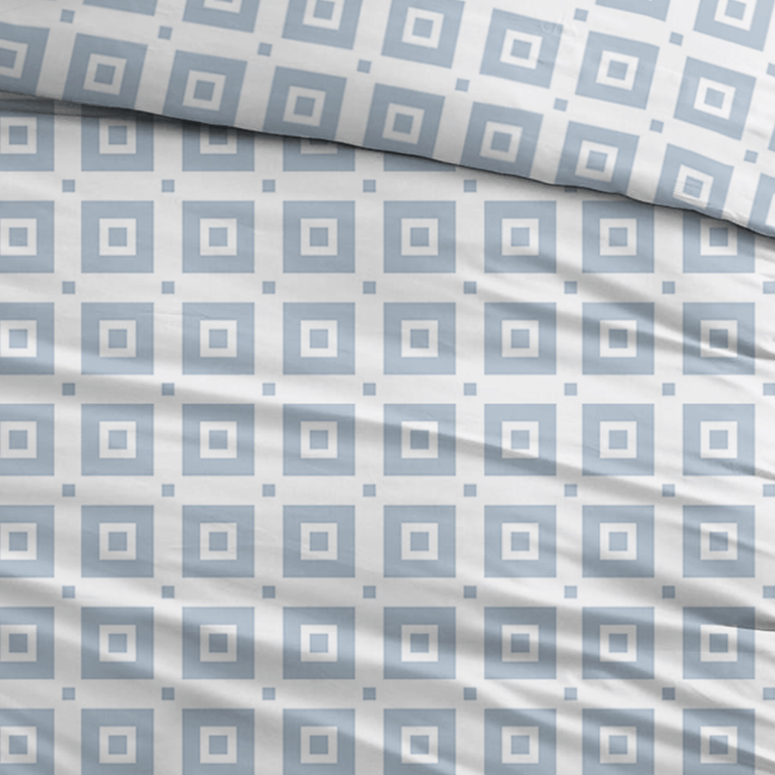 Sleepnight Dekbedovertrek Flanel Ilse Blauw