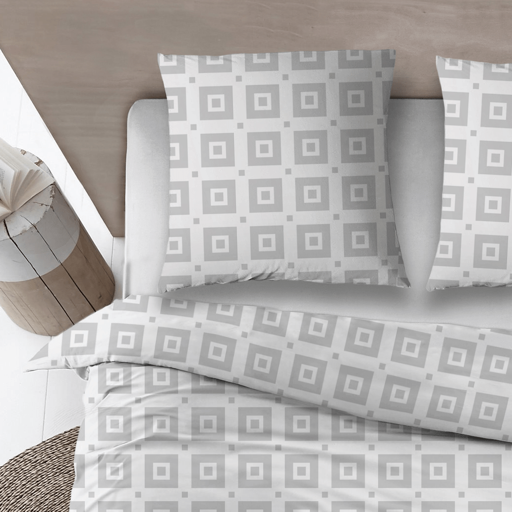 Sleepnight Lakenset Flanel Ilse Grijs