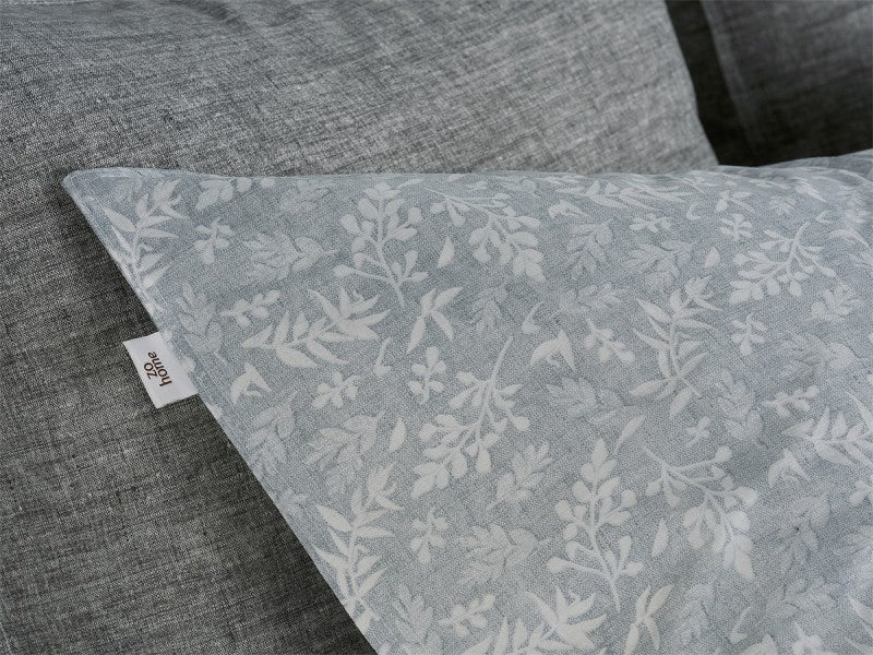 Zo Home Dekbedovertrek Katoen Petali di Lino Denim