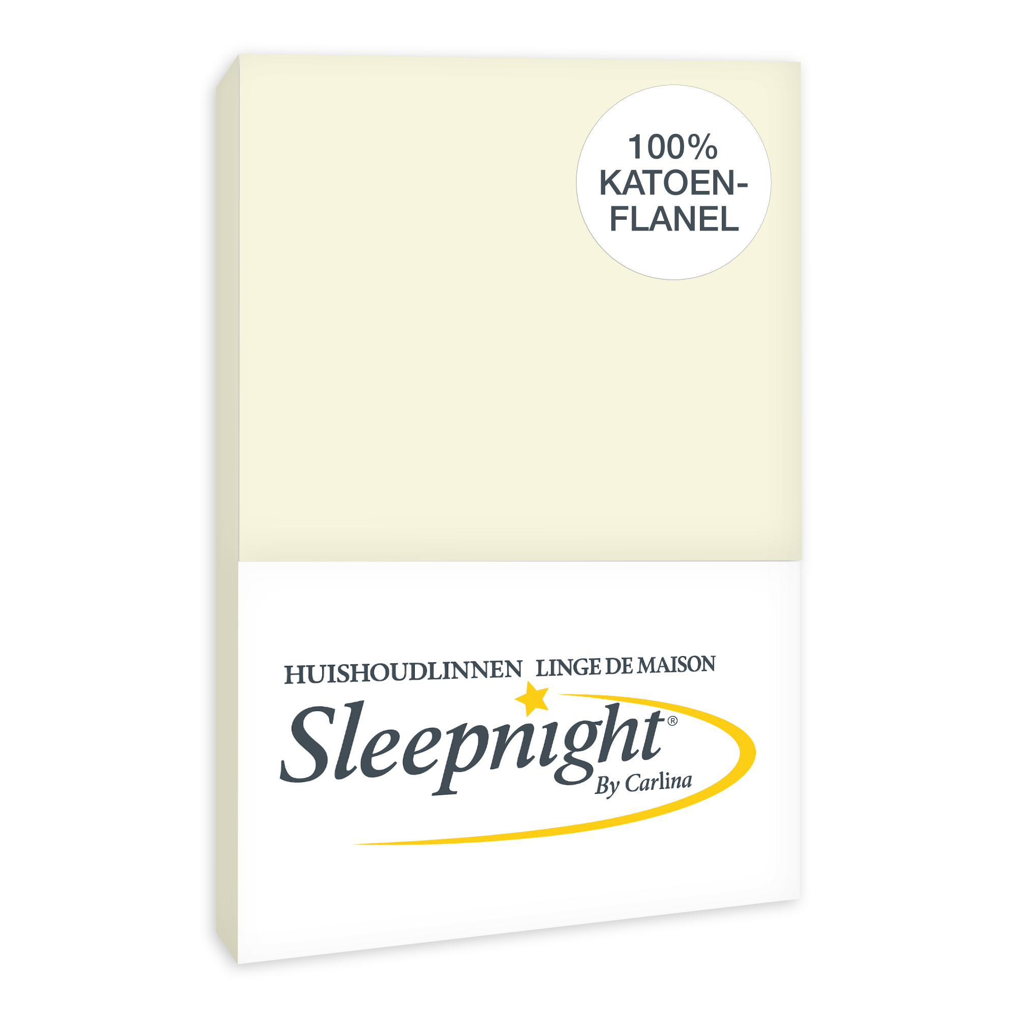 Sleepnight Lakenset Flanel Ivoor