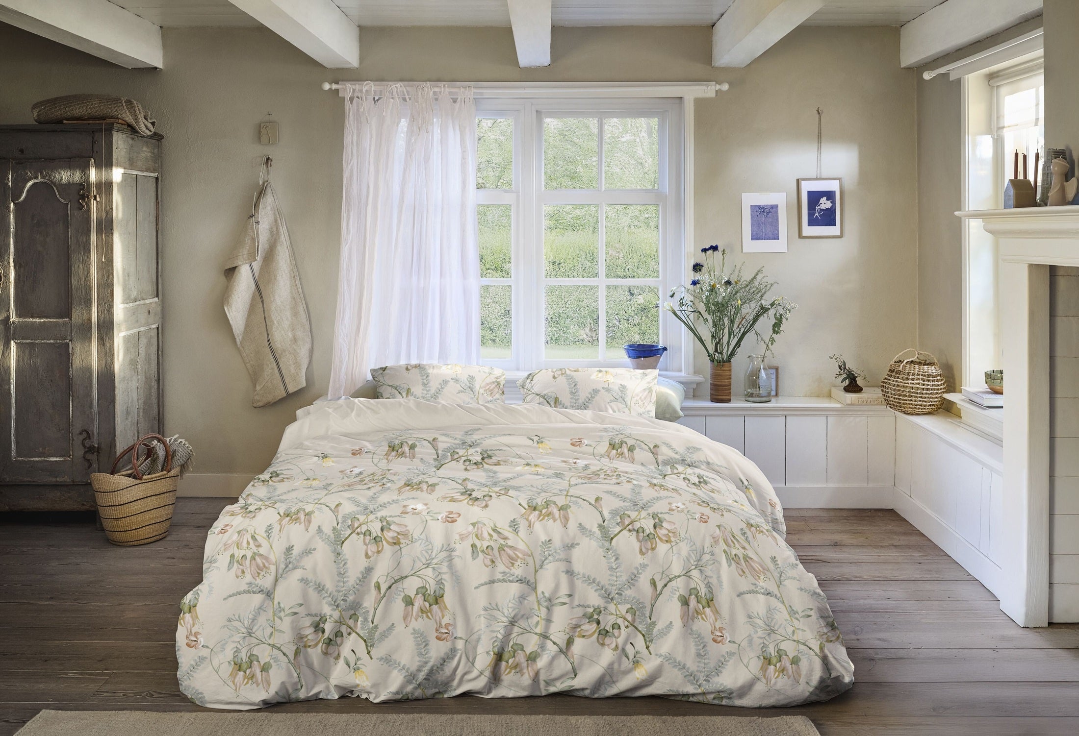 Ariadne at Home Dekbedovertrek Katoen Luster - Perzik