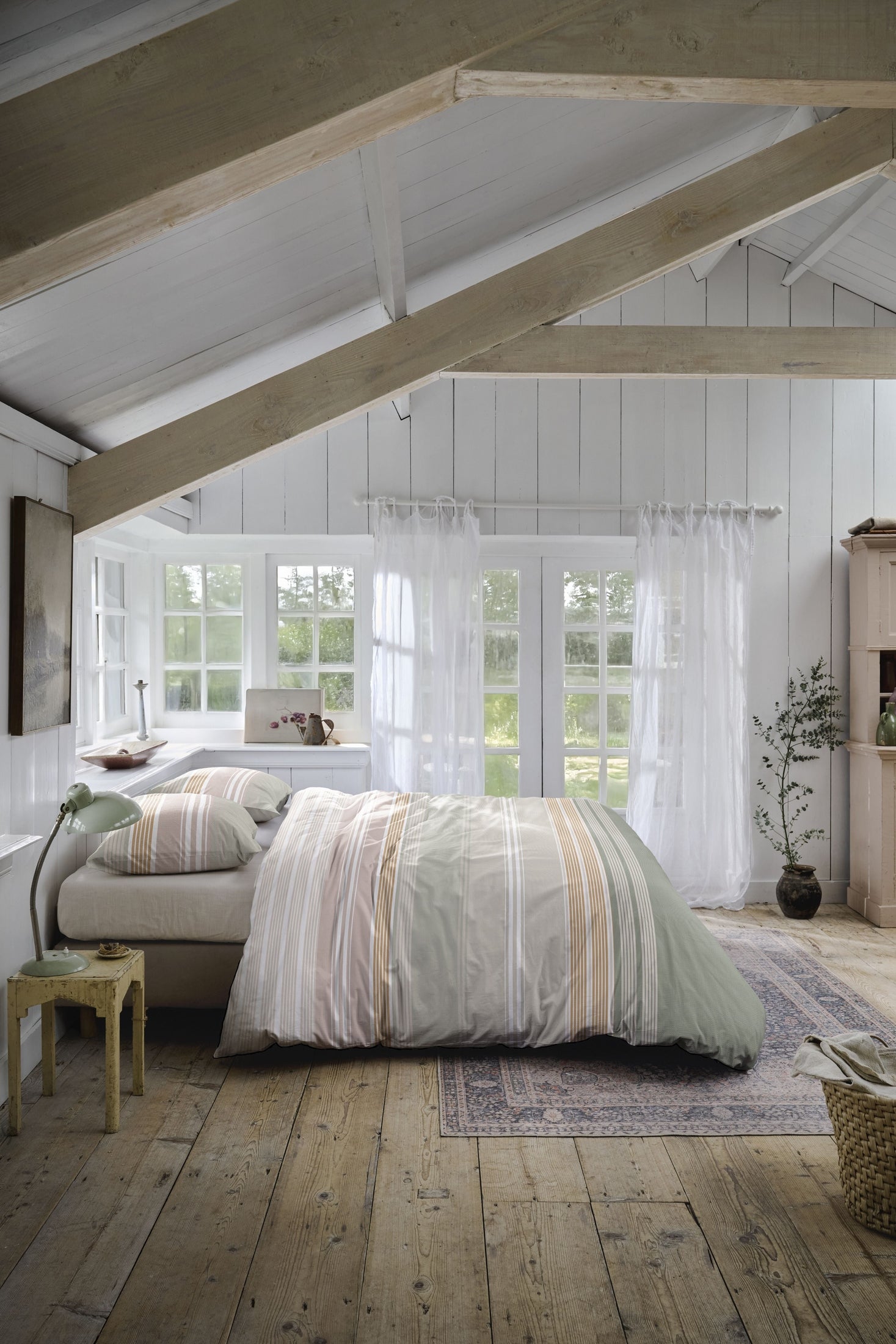 Ariadne at Home Dekbedovertrek Katoen Mellow - Terra