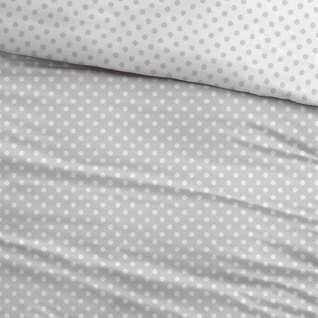 Cottons Lakenset Katoen Pierrot Grijs