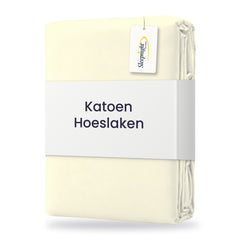 Sleepnight Hoeslaken Katoen 30 cm Ivoor