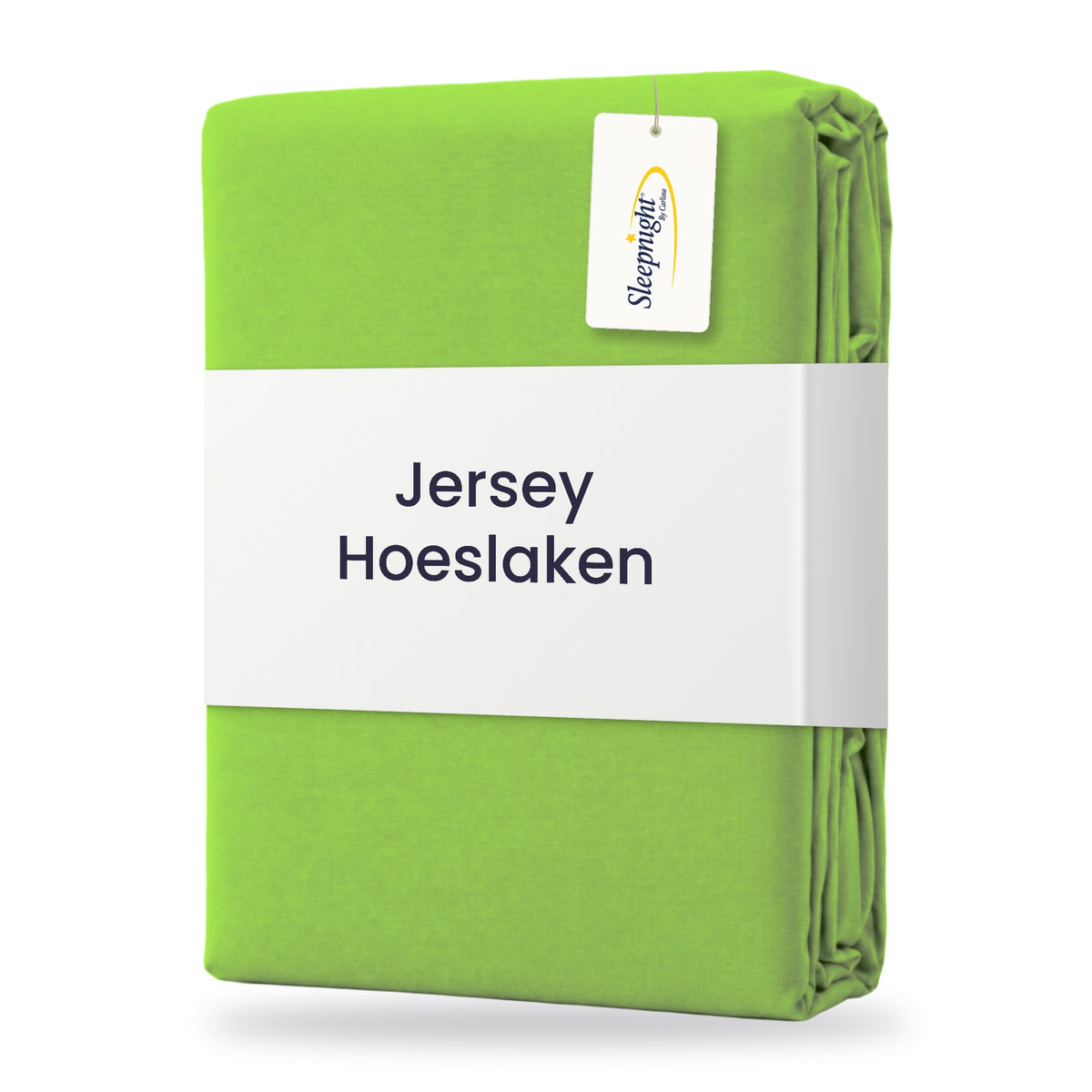 Sleepnight Hoeslaken Jersey 30 cm Lime - verpakking