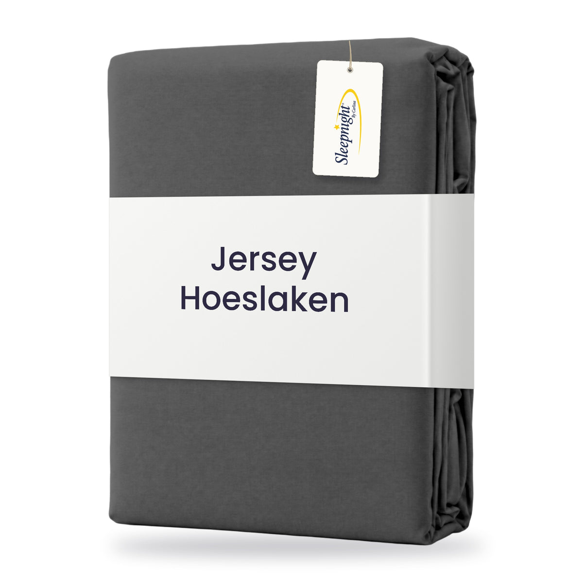 Sleepnight Hoeslaken Jersey 30 cm Antraciet - verpakking