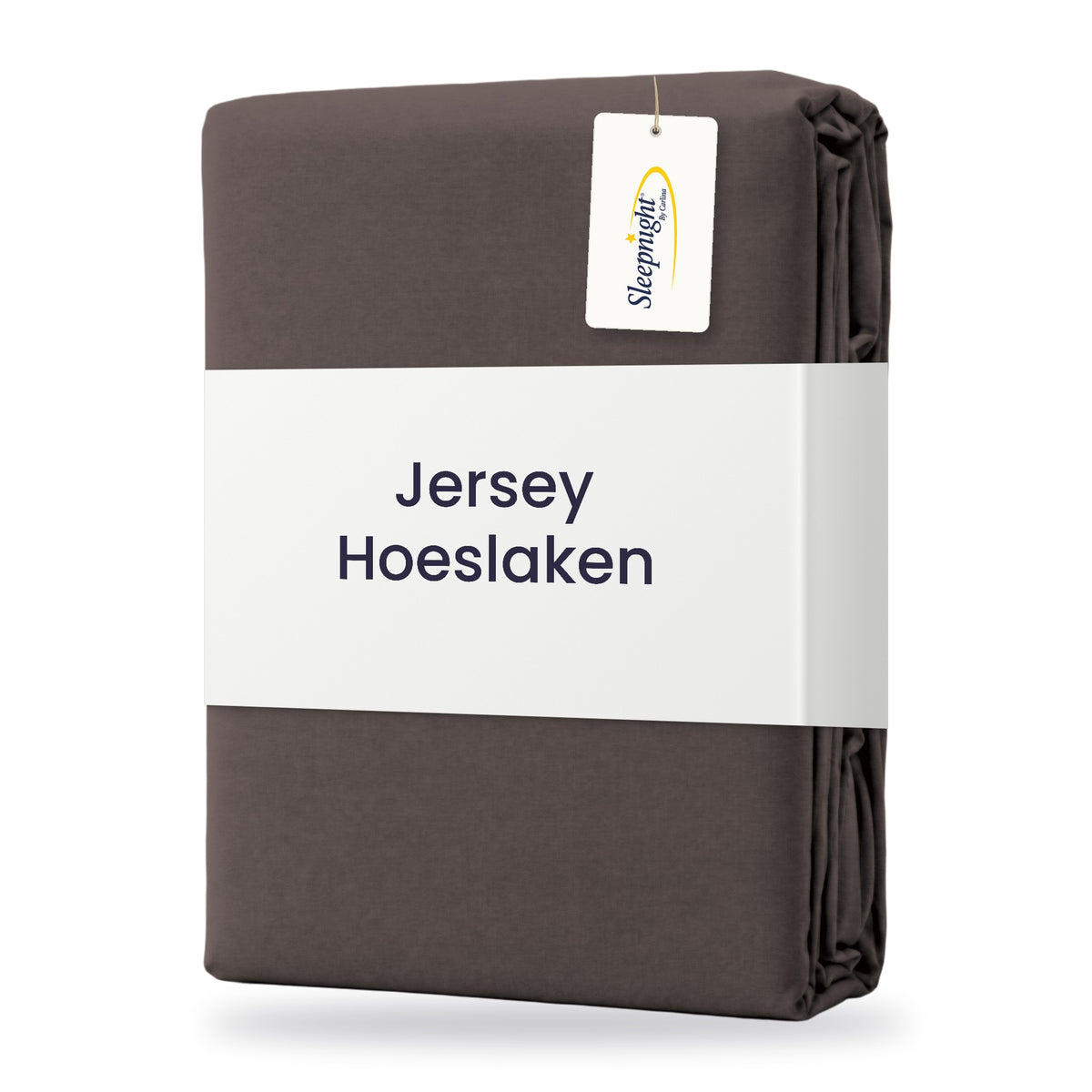 Sleepnight Hoeslaken Jersey 30 cm Dark Grey - verpakking