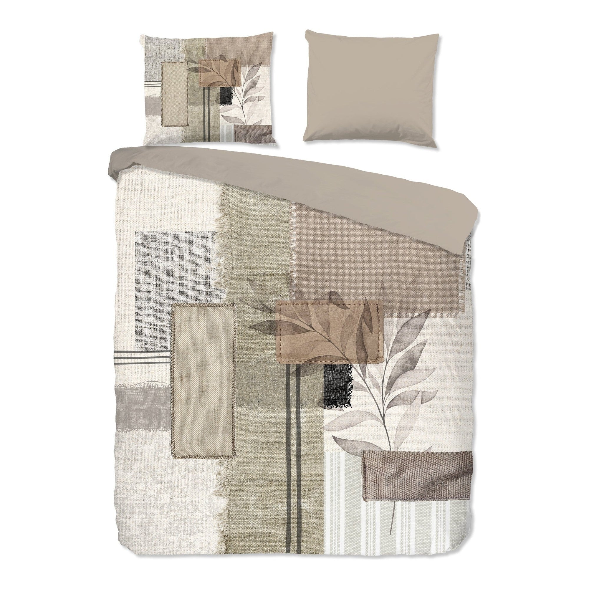 Pure dekbedovertrek Microfiber Claires, Sand