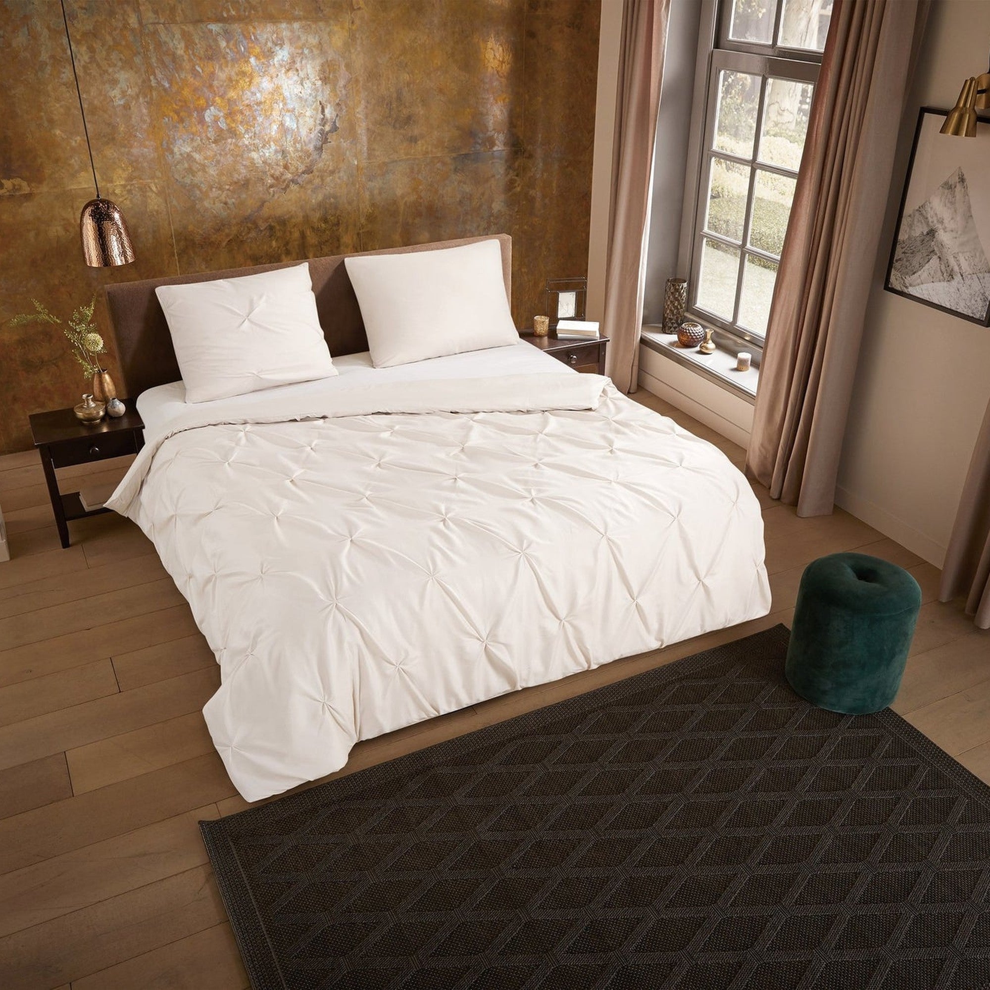 Pure dekbedovertrek Microfiber Elegance, Sand