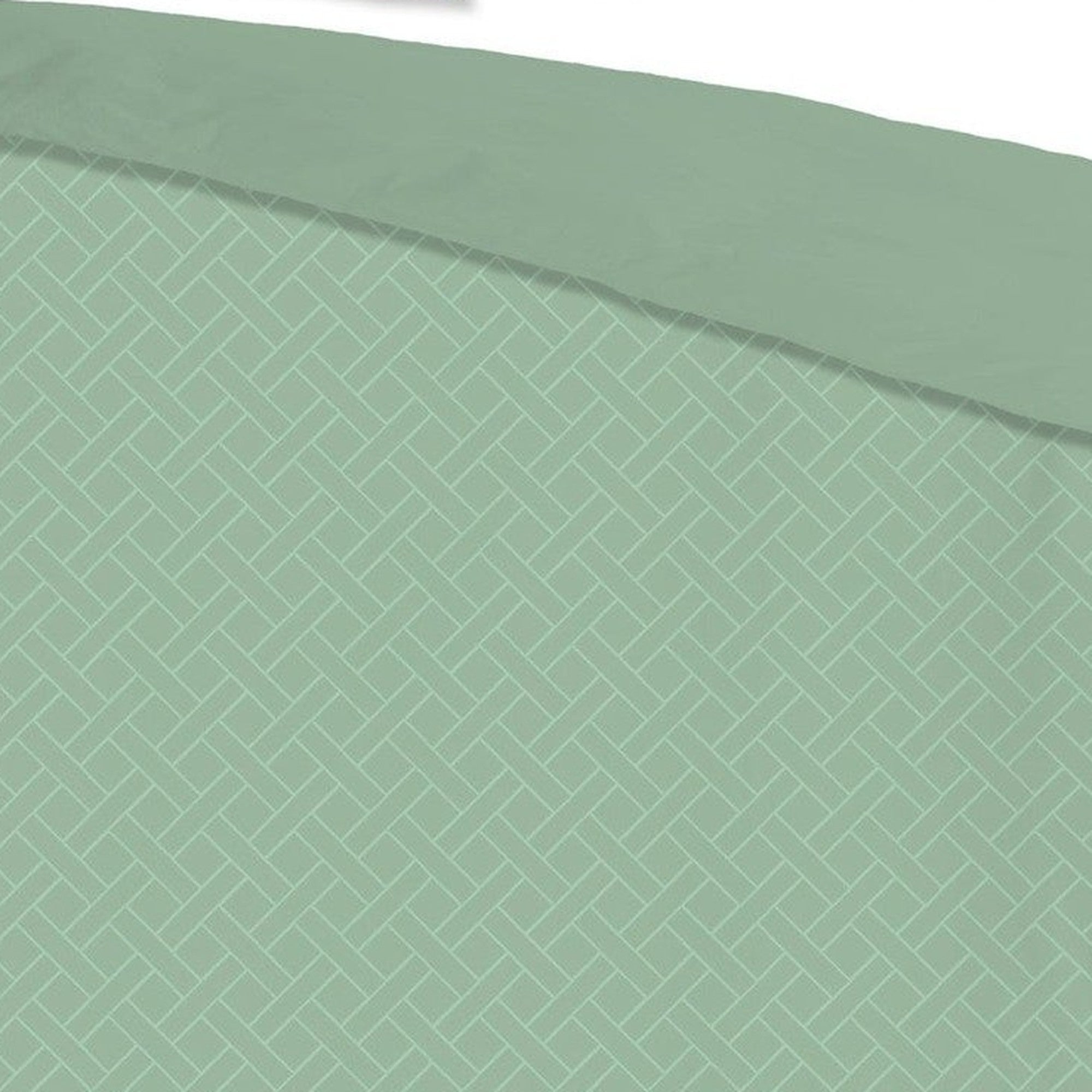 Pure dekbedovertrek Microfiber Rotterdam, Light Sage