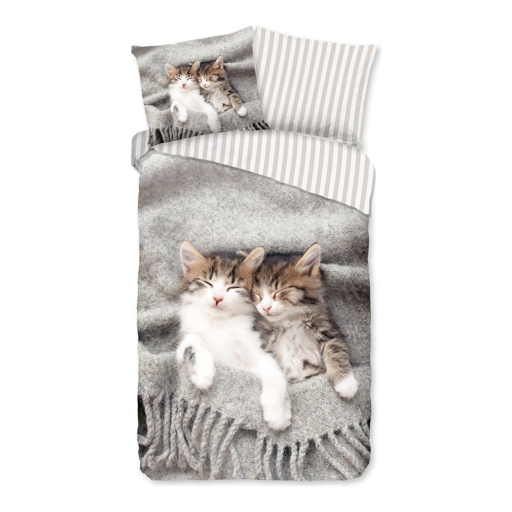 Pure dekbedovertrek Microfiber Snooze grijs