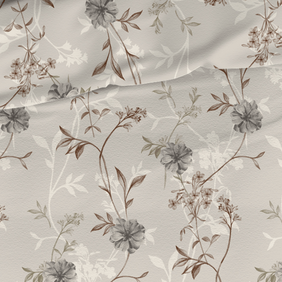 Romanette Bettbezug Flanell Richelle Beige