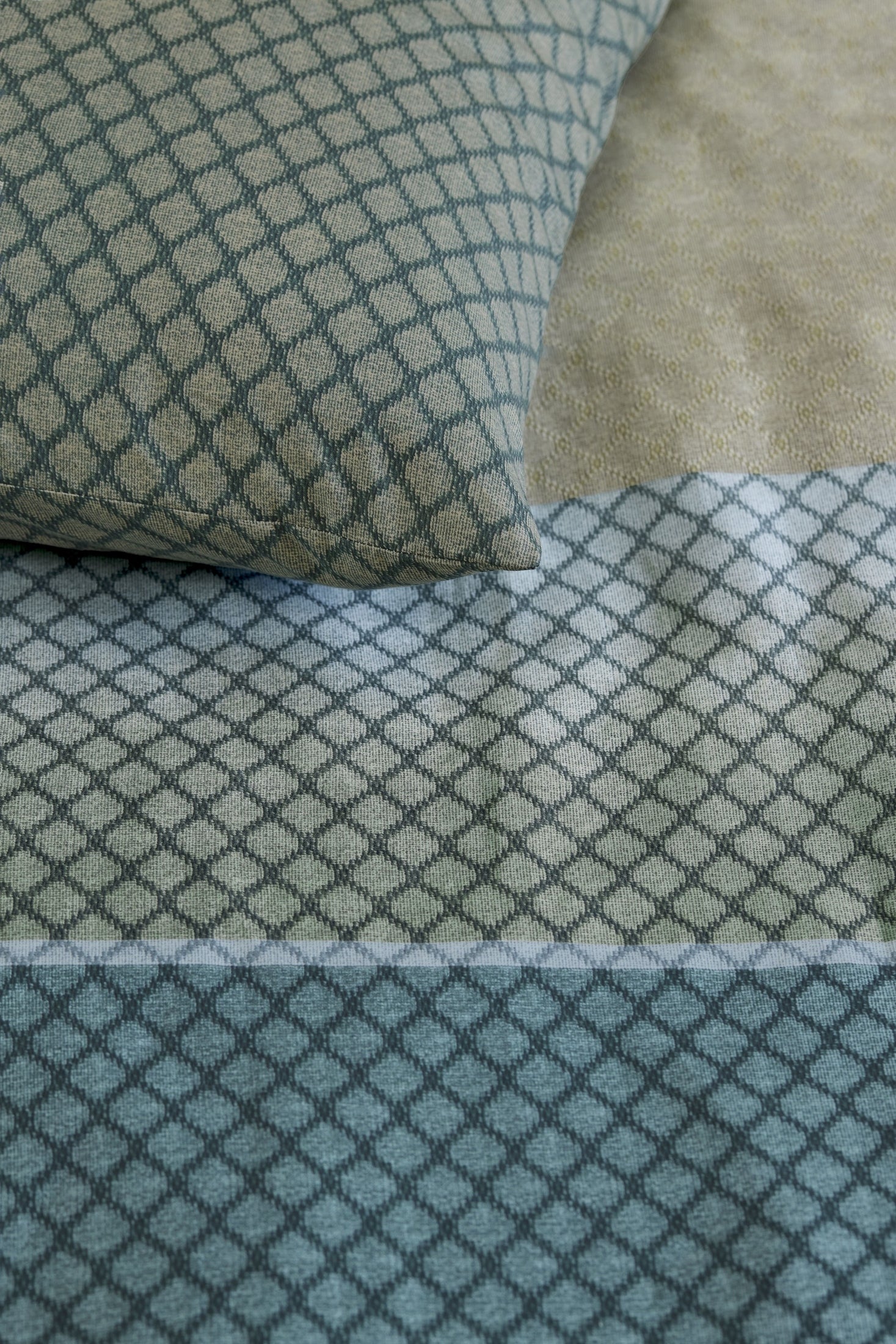 Beddinghouse Dekbedovertrek Katoen Riven - Blauw