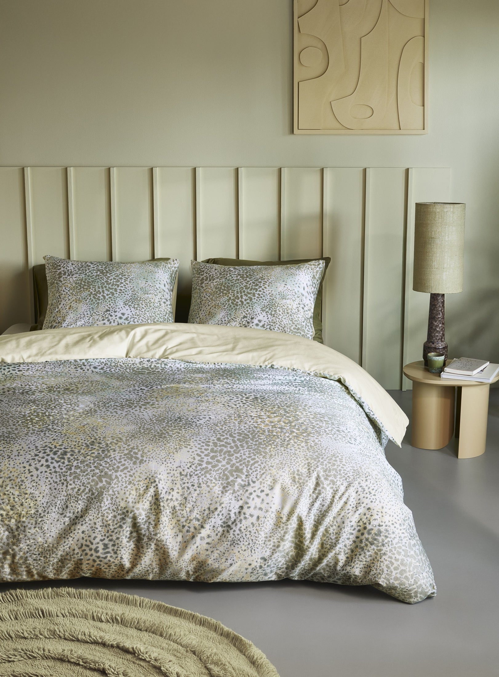 Beddinghouse Dekbedovertrek Satijn Sia - Groen