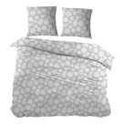 Sleepnight dekbedovertrek percale Framboises gris