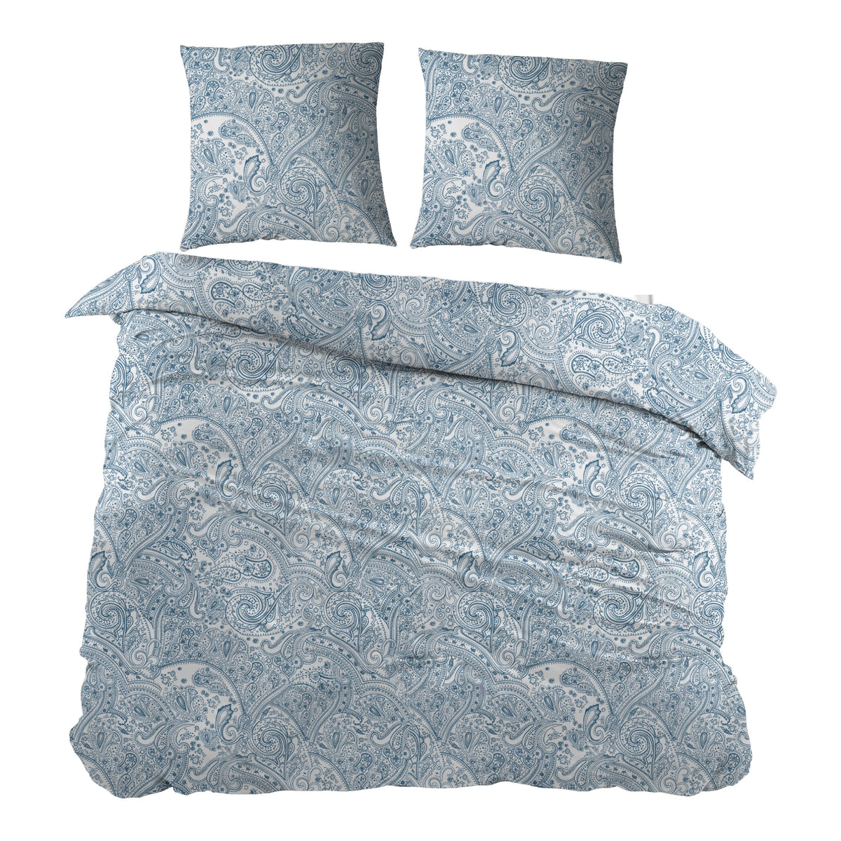 Sleepnight dekbedovertrek percale Oignon bleu