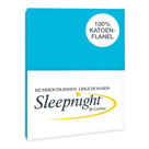 Sleepnight kussensloop flanel Turquoise